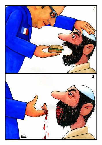 Cartoon: France 2015 (medium) by Makhmud Eshonkulov tagged paris,terror,france