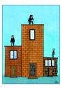 Cartoon: Home (small) by Makhmud Eshonkulov tagged home living society