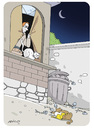 Cartoon: cats (small) by hicabi tagged hico