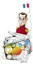 Cartoon: sarkozy (small) by hicabi tagged hicabi