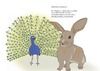 Cartoon: Rammlers Kompetenz (small) by gege tagged tiere,tier,rammler,pfau,kernkompetenz,kompetenz,sex,erotik