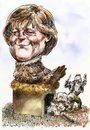 Cartoon: Merkel neonazi nest (small) by Bob Row tagged merkel,germany,neonazis