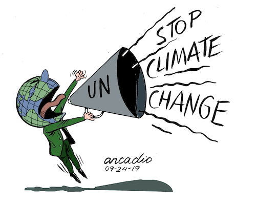Cartoon: Stop Climate Change. (medium) by Cartoonarcadio tagged climate,change,the,environment,global,warming,planet