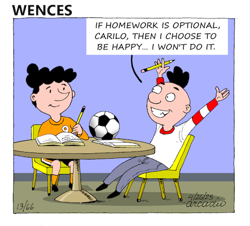 Cartoon: The Adventures of Wences (medium) by Cartoonarcadio tagged comic,wences,humor