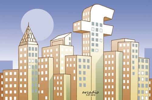 Cartoon: The building of Facebook. (medium) by Cartoonarcadio tagged social,internet,building,facebook