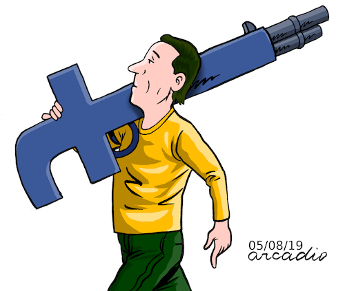 Cartoon: Uses for the F of Facebook 2 (medium) by Cartoonarcadio tagged social,nets,internet,facebook,computers