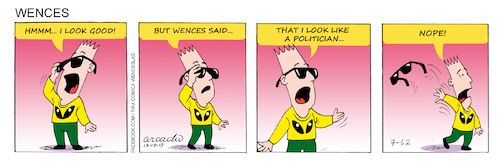 Cartoon: Wences Comic Strip (medium) by Cartoonarcadio tagged humor,wences,comic,strip,cartoons