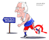 Cartoon: Bernie Sanders campaign. (small) by Cartoonarcadio tagged sanders,socialism,usa,democratic,primaries