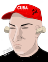Cartoon: Cuba-the deaf government. (small) by Cartoonarcadio tagged cuba,socialism,castro,dictatorship