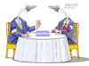 Cartoon: Dialogue without heads. (small) by Cartoonarcadio tagged wars dialogue peace ukraine russia