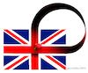 Cartoon: Duel in Great Britain (small) by Cartoonarcadio tagged duel isis great britain terror europe