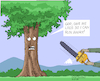 Cartoon: Legs for the trees. (small) by Cartoonarcadio tagged environment,trees,forest