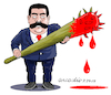 Cartoon: Maduro-the tyran. (small) by Cartoonarcadio tagged maduro venezuela latin america dictactor president socialism