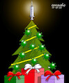 Cartoon: Merry Christmas for all of you. (small) by Cartoonarcadio tagged christmas covid 19 vaccination pandemic