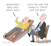 Cartoon: My psycologist and reality. (small) by Cartoonarcadio tagged reality,us,psycologist