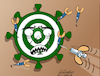 Cartoon: No more failed attempts. (small) by Cartoonarcadio tagged vaccine covid 19 health coronavirus people