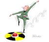 Cartoon: Nuclear dance. (small) by Cartoonarcadio tagged russia putin ukraine zelensky usa war
