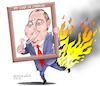 Cartoon: Putin s framing (small) by Cartoonarcadio tagged putin,ukraine,war,europe,nato