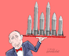 Cartoon: Putin serving supplies. (small) by Cartoonarcadio tagged putin,war,ukraine,usa,europe,nato
