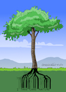 Cartoon: Take Care Nature (small) by Cartoonarcadio tagged nature trees pollution environment global warming