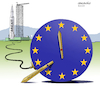 Cartoon: The time is running out. (small) by Cartoonarcadio tagged great,britain,europe,economy,euro