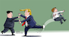 Cartoon: Trump-Kim and G7. (small) by Cartoonarcadio tagged trump,kim,muclear,issues,north,korea,usa