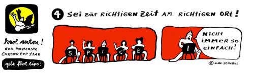 Cartoon: Karl-Anton FlirtTIPS 4 (medium) by udoschoebel tagged flirttips,cartoon,popstar,udo,schöbel