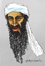 Cartoon: osama bin laden (small) by oktaybingöl tagged osama,bin,laden,oktay,bingol