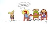 Cartoon: Spaß beim Kaffeeklatsch (small) by Any tagged kinder,alltag,peinliches