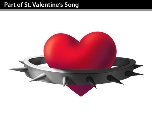 Cartoon: Part of the song of St Valentine (medium) by PETRE tagged love,couples,fights,of