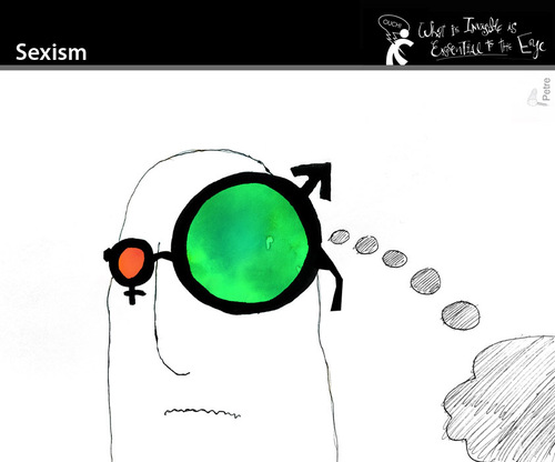 Cartoon: Sexism (medium) by PETRE tagged gender,women