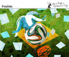 Cartoon: Finalists (small) by PETRE tagged football,fifaworldcup