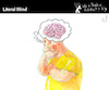 Cartoon: LITERAL MIND (small) by PETRE tagged thoughts mind brain gedanken gehirn