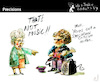 Cartoon: Precisions (small) by PETRE tagged criticism critic music musicians