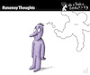 Cartoon: RUNAWAY THOUGHTS (small) by PETRE tagged ideen,gedanken,thoughts,ideas