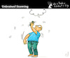 Cartoon: Unbrained storming (small) by PETRE tagged brainstorming,gedanken,toughts,procrastination