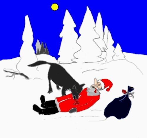 Cartoon: Christmastime. (medium) by Hezz tagged krz3