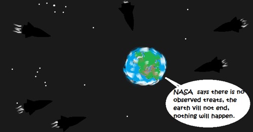 Cartoon: Doomsday (medium) by Hezz tagged doomsday