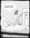 Cartoon: Fatality (small) by Hezz tagged medicin
