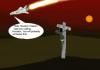 Cartoon: Mission Capricorn (small) by Hezz tagged spacemission,capricorn,hezz