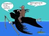 Cartoon: To be or not to be. (small) by Hezz tagged desert,island