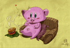 Cartoon: Hamburger pig (small) by thinhpham tagged hamburger,pig,facing,funny,zenchip