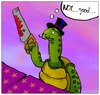 Cartoon: Magic Trick (small) by andriesdevries tagged magic,trick,magician,illusionist,turtle