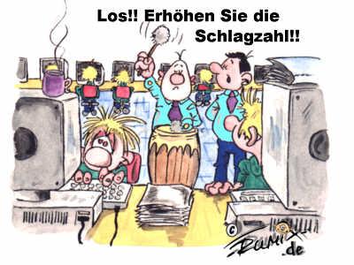 Cartoon: Schlagzahl (medium) by Trumix tagged programmierer,arbeitspensum,leistung,wirtschaftskrise,finanzkrise,umsatzsteigerung