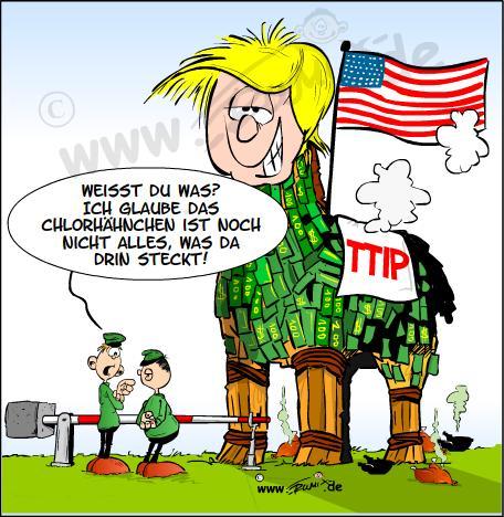 Cartoon: TTIP (medium) by Trumix tagged ttip,freihandelszone,trump,trojaner,chlorhaenchen,ttip,freihandelszone,trump,trojaner,chlorhaenchen,usa