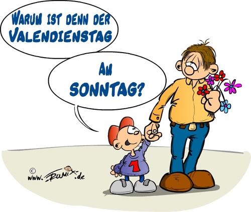 Cartoon: Valentinstag (medium) by Trumix tagged valentinstag,valentin,14,ferbruar,liebe,liebenden