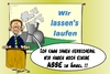 Cartoon: Asse und kein Ende (small) by Trumix tagged laufzeitverlängerung,kernkraft,zwischenlager,westerwelle,guido,gorleben,endlager,atomkraftwerk,asse,akw,atomkraft