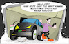 Cartoon: Auto als Backup (small) by Trumix tagged zeitenwende,energie,habeck,robert,grundlast,windräder,eneuerbar,co2,fußabdruck,dunkelflaute,brownout,blackout,lng,fracking,klimawandel,deutschland,wirtschaft,stromzaehler,backup