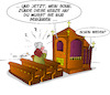 Cartoon: Damals in einer kleinen Kirche (small) by Trumix tagged kirche,missbrauch,zoelibat,opfer,katholische,freiburg