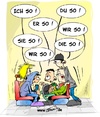 Cartoon: Kommunikation ist alles ... (small) by Trumix tagged kommunikation,sprache,jugend,deutsch,reden,sprechen